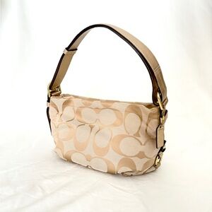 COACH Signature Convertible Jacquard Bag #F15068